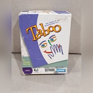 Taboo the Game of Unspeakable Fun-Parker Brothers 2009-Complete